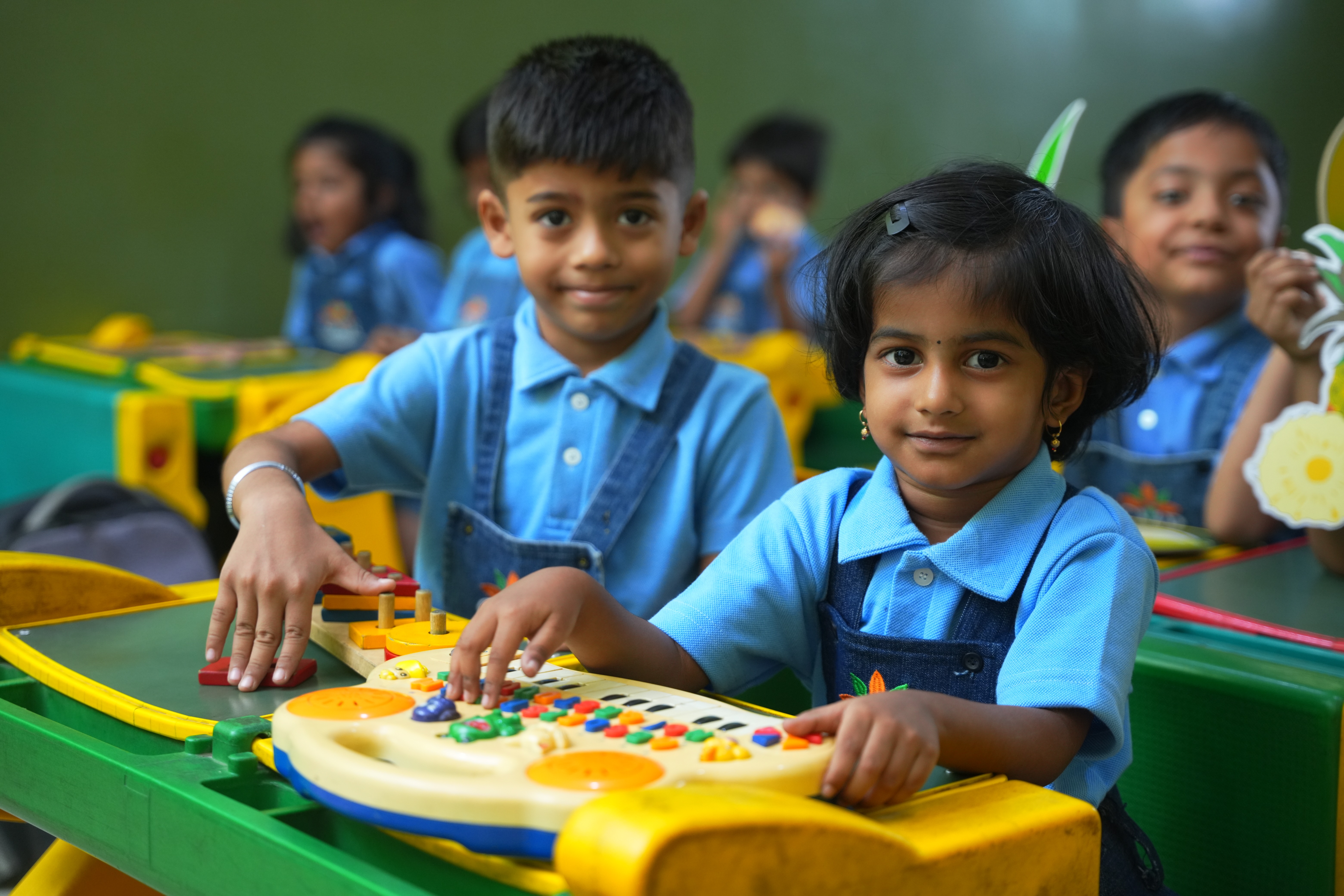 Students at Work